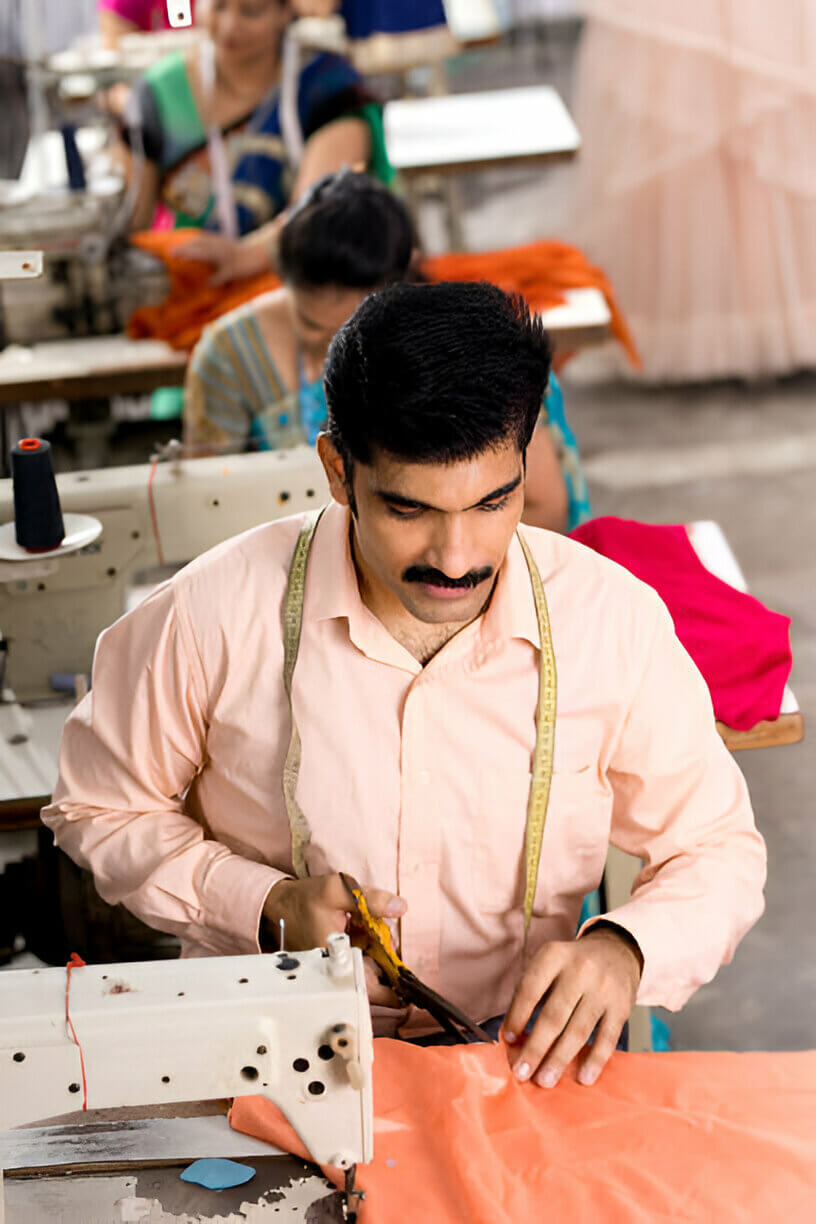 Custom T-shirt manufacturers Tirupur - Premium manufacturing facility for international brands